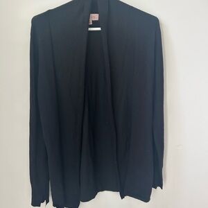 Philosophy Black Knit Cardigan